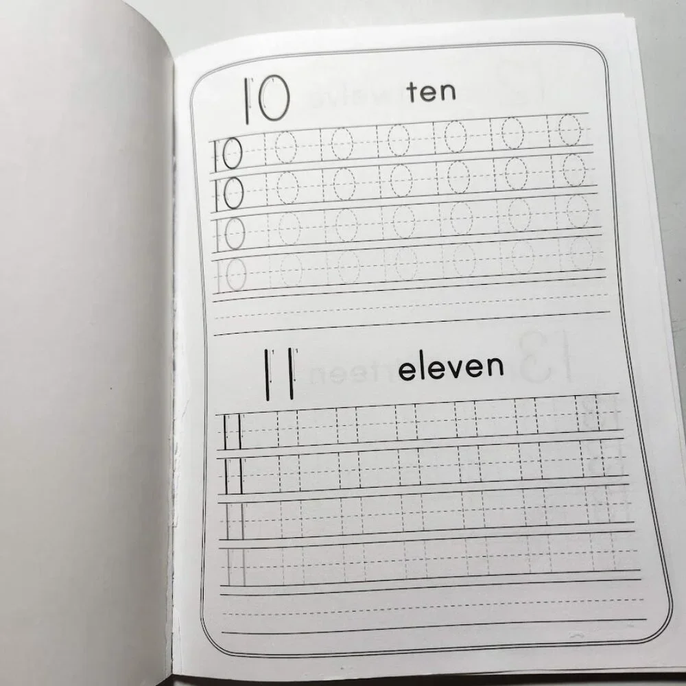 Tracing Numbers 1-100 For Kindergarten Workbook Activity Book Paperback Practice